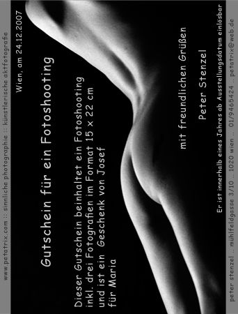 gutschein fotoshooting
