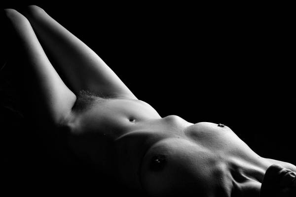 Ausgangspose Aktfotografie: Photoshooting - Variation einer Posen