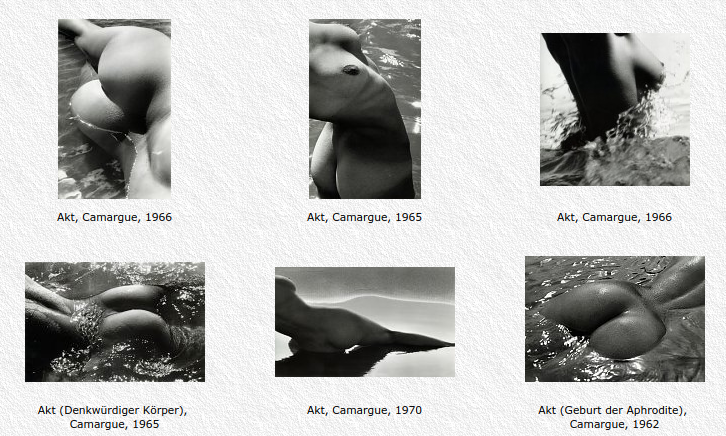 Screenshot Lucien Clergue